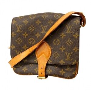 LOUIS VUITTON Authentic Brown Monogram Shoulder Bag